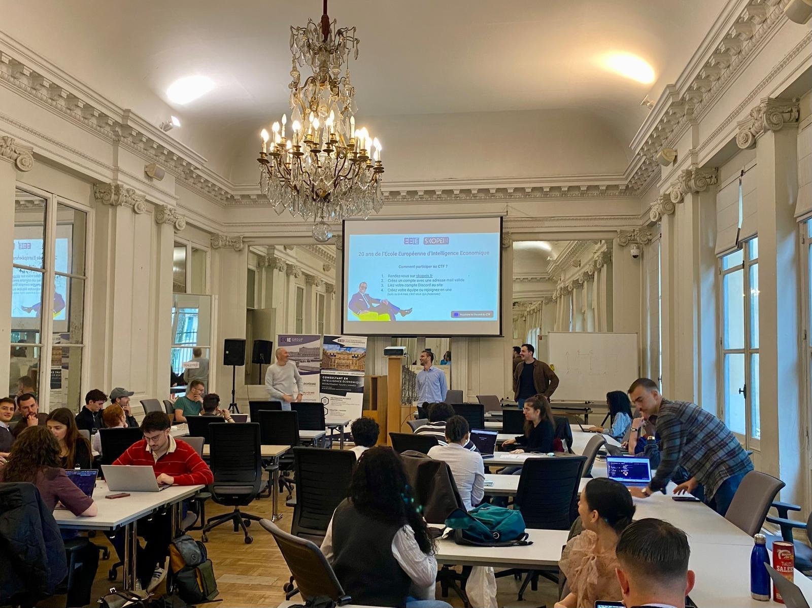 Lancement du CTF Le Caire — EEIE Versailles